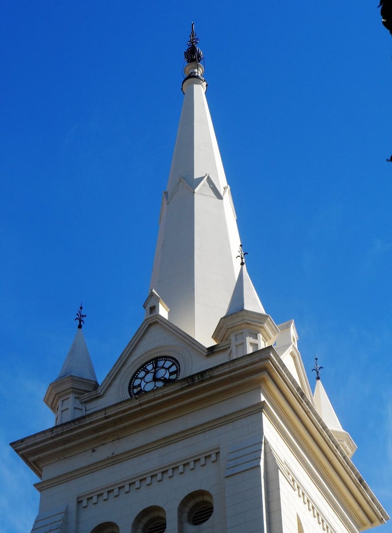 A Paarl church of the era in which the five founding congregations met. Not itself a founding church building.