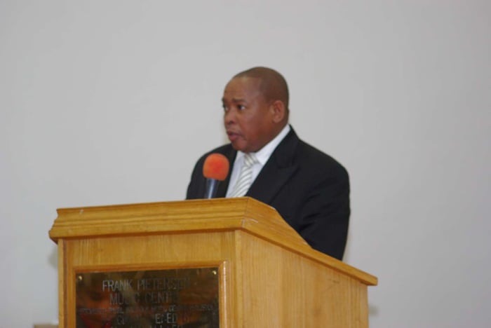 Athlone Institute Bursary Project Fund presentation ceremony, 2013 — held at the Frank Pietersen Music Centre, Paarl.